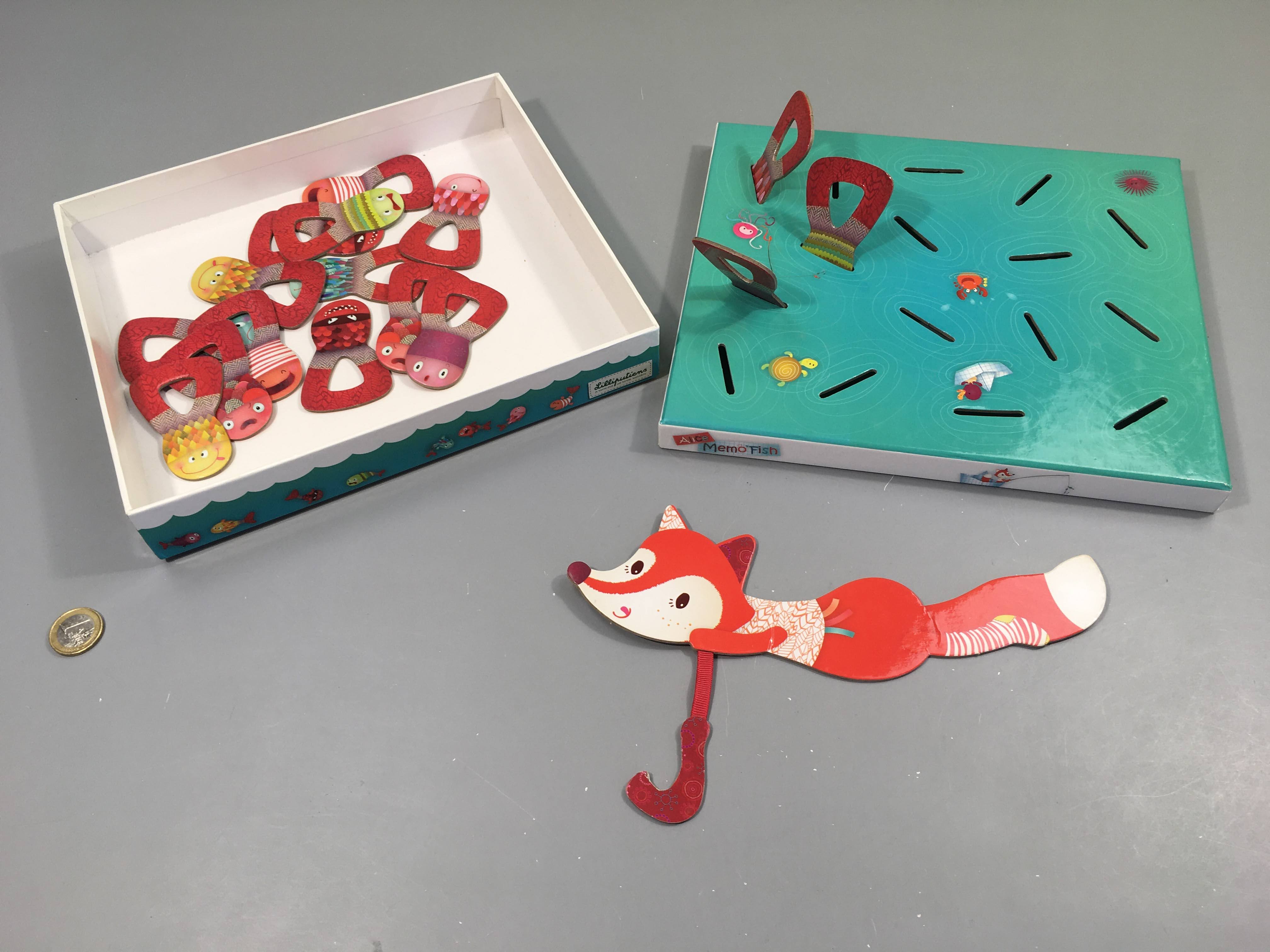 Alice memo'fish, jeu de pêche et memor.y - complet