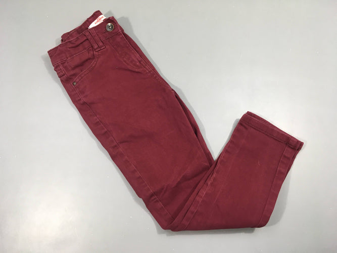 Pantalon aubergine, moins cher chez Petit Kiwi