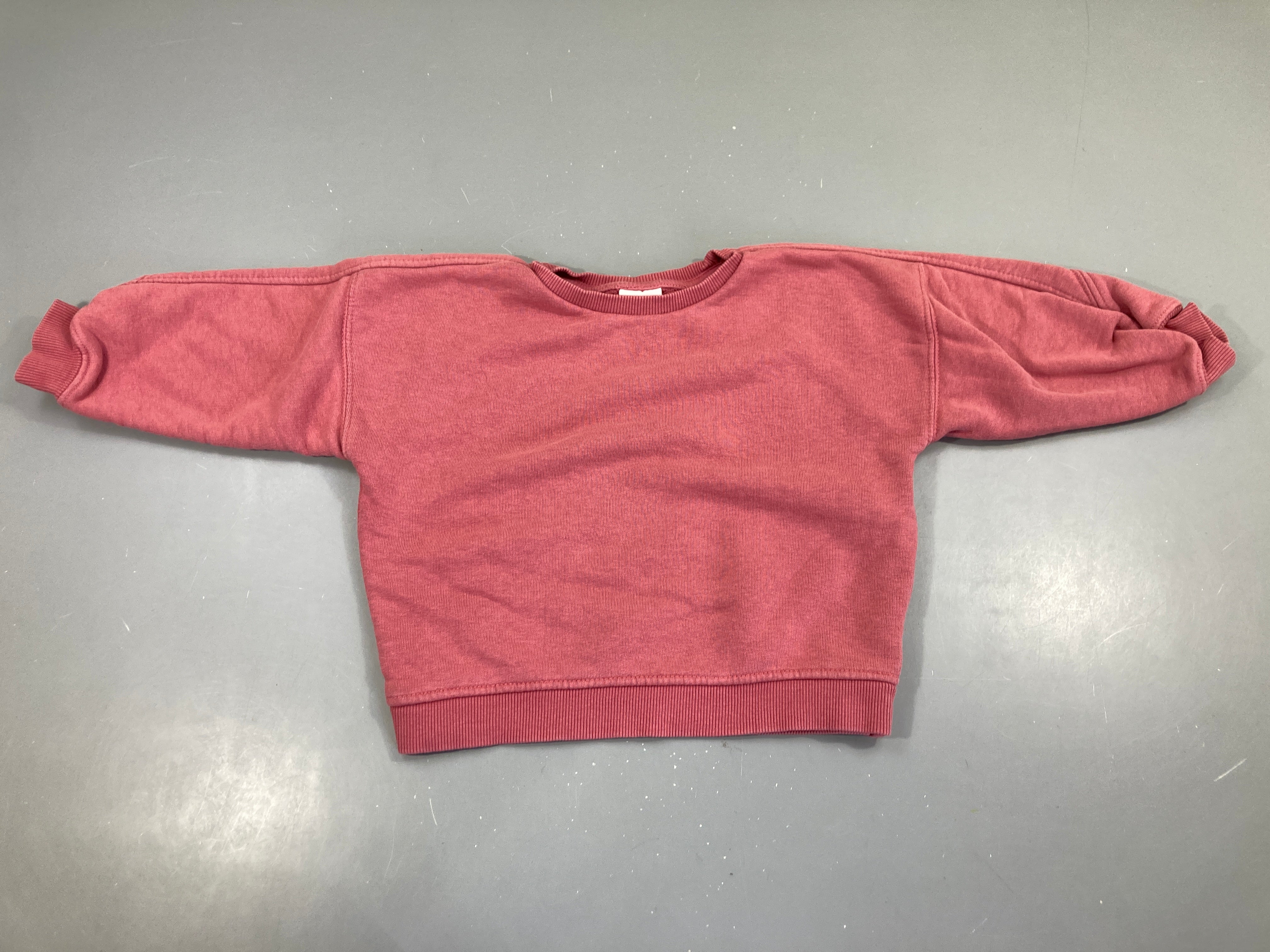 Sweat oversize rose