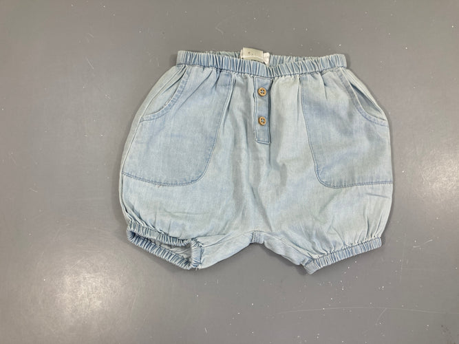 Short denim clair, moins cher chez Petit Kiwi