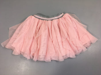 Jupe tulle rose, tachée à relaver
