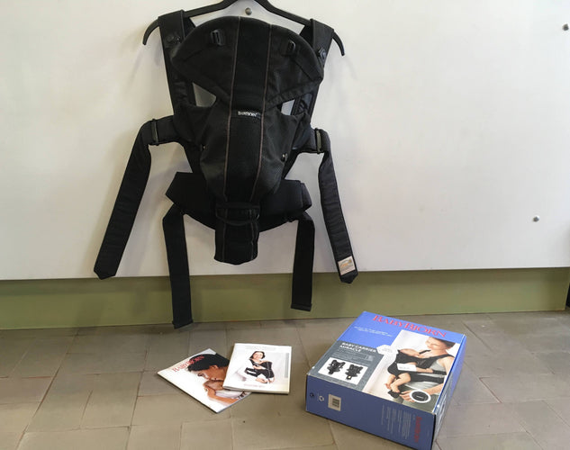 Porte-bébé miracle Air.y Mesh noir, 0-15m, moins cher chez Petit Kiwi