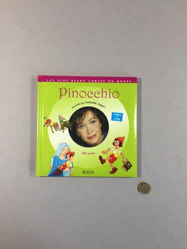 Livre Pinocchio (avec CD), moins cher chez Petit Kiwi