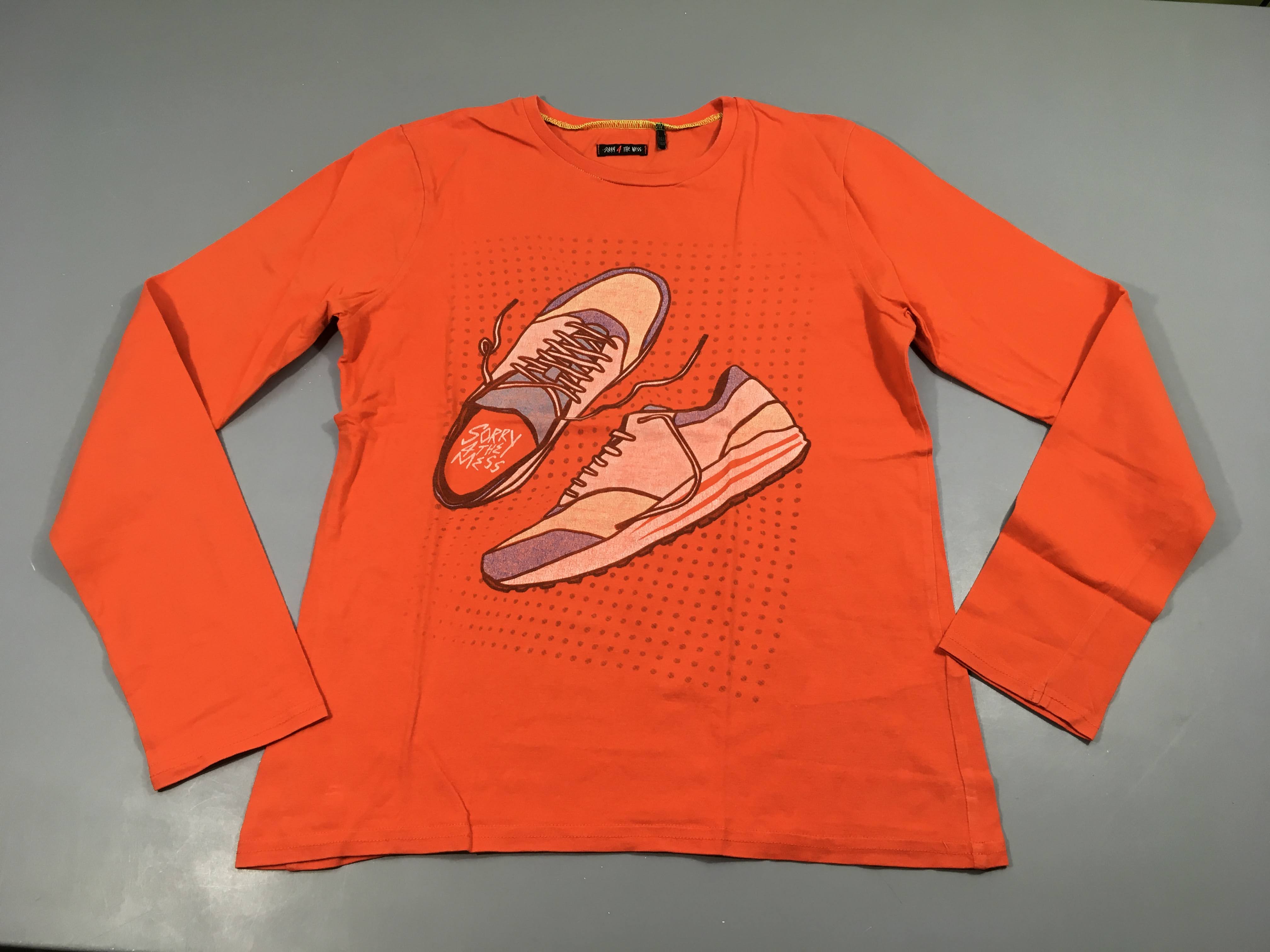 T-shirt m.l orange Baskets