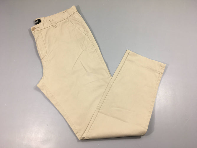 Pantalon beige chino Slim Fit, moins cher chez Petit Kiwi
