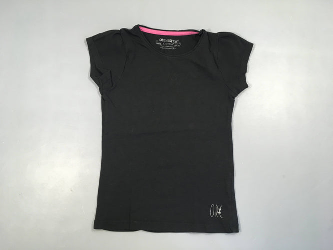 T-shirt m.c noir, moins cher chez Petit Kiwi