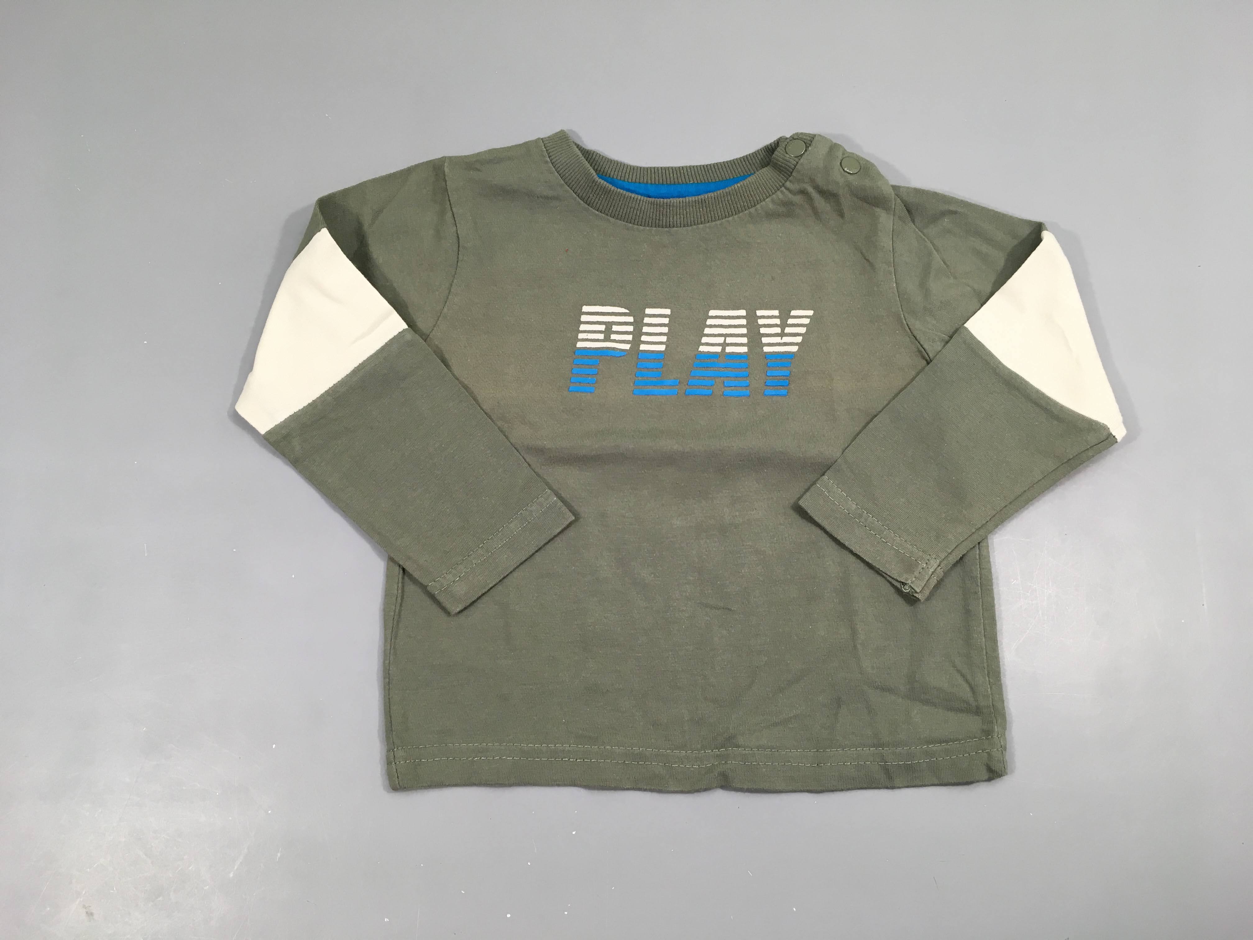 T-shirt m.l kaki play