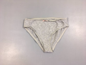 Culotte grise noeud, légèrement boulochée