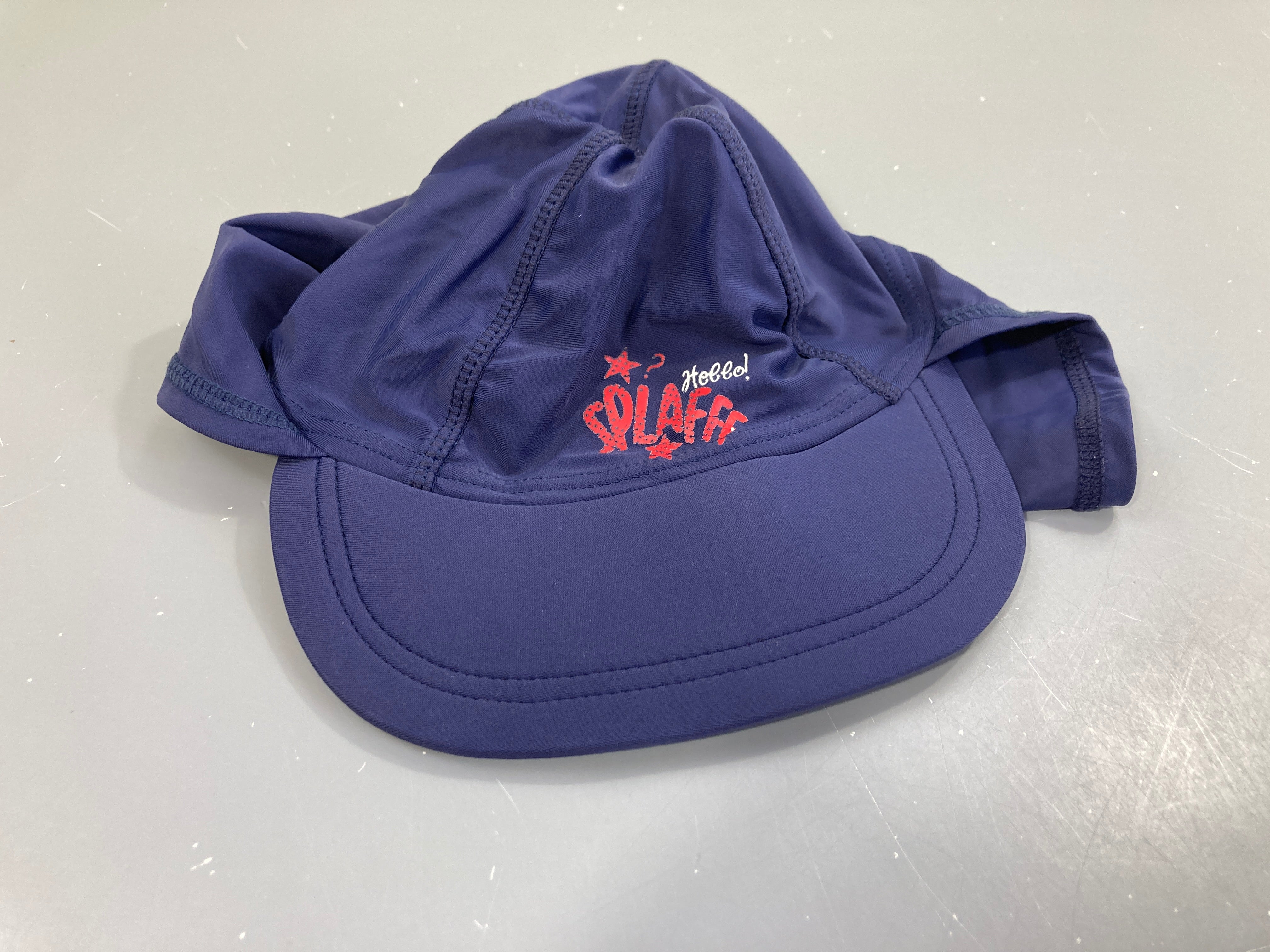Casquette natation bleu foncé