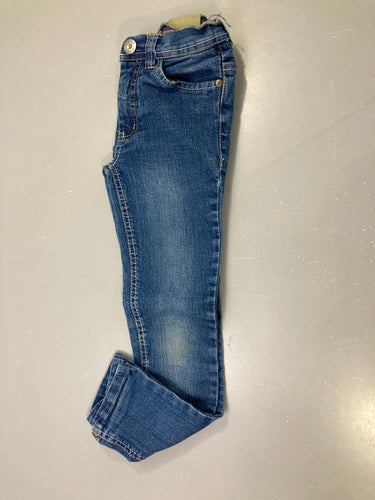 Pantalon jean bleu, moins cher chez Petit Kiwi
