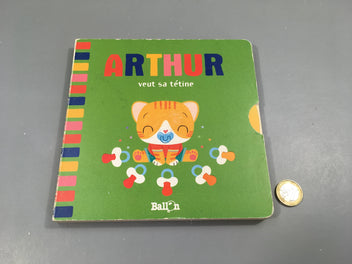 Arthur veut sa tétine, traces d'usure