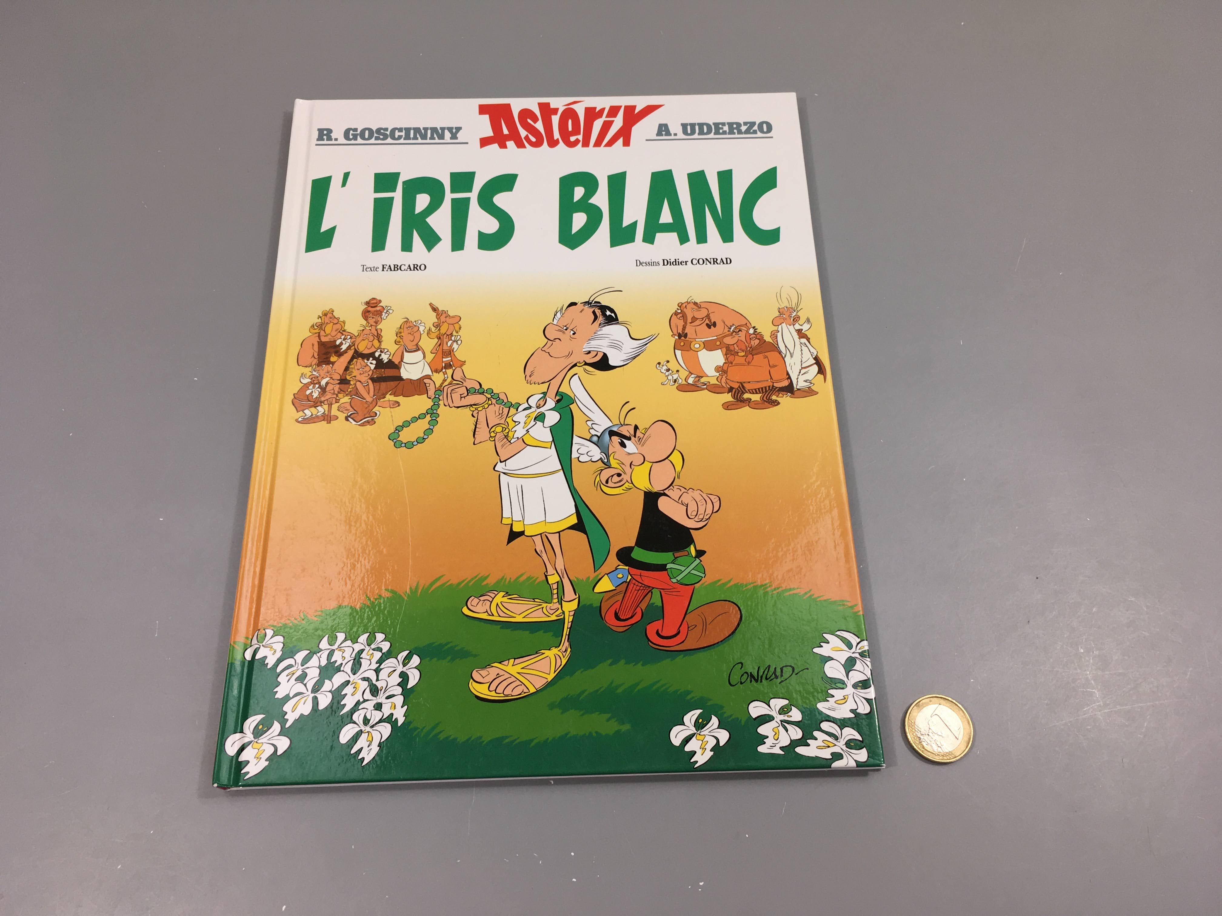 Astérix L'iris blanc