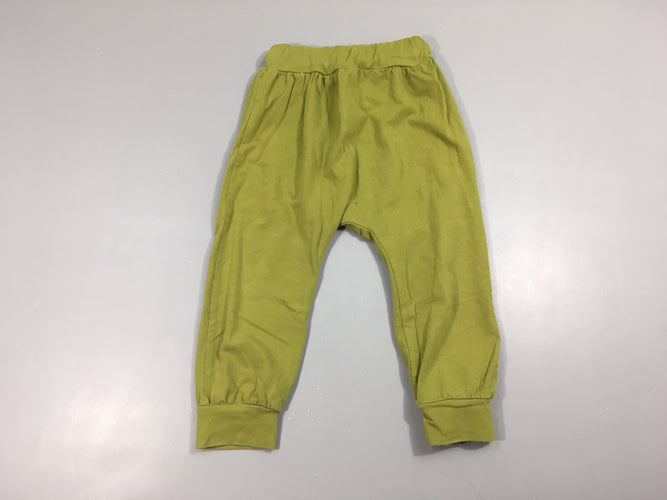Pantalon jersey vert, moins cher chez Petit Kiwi