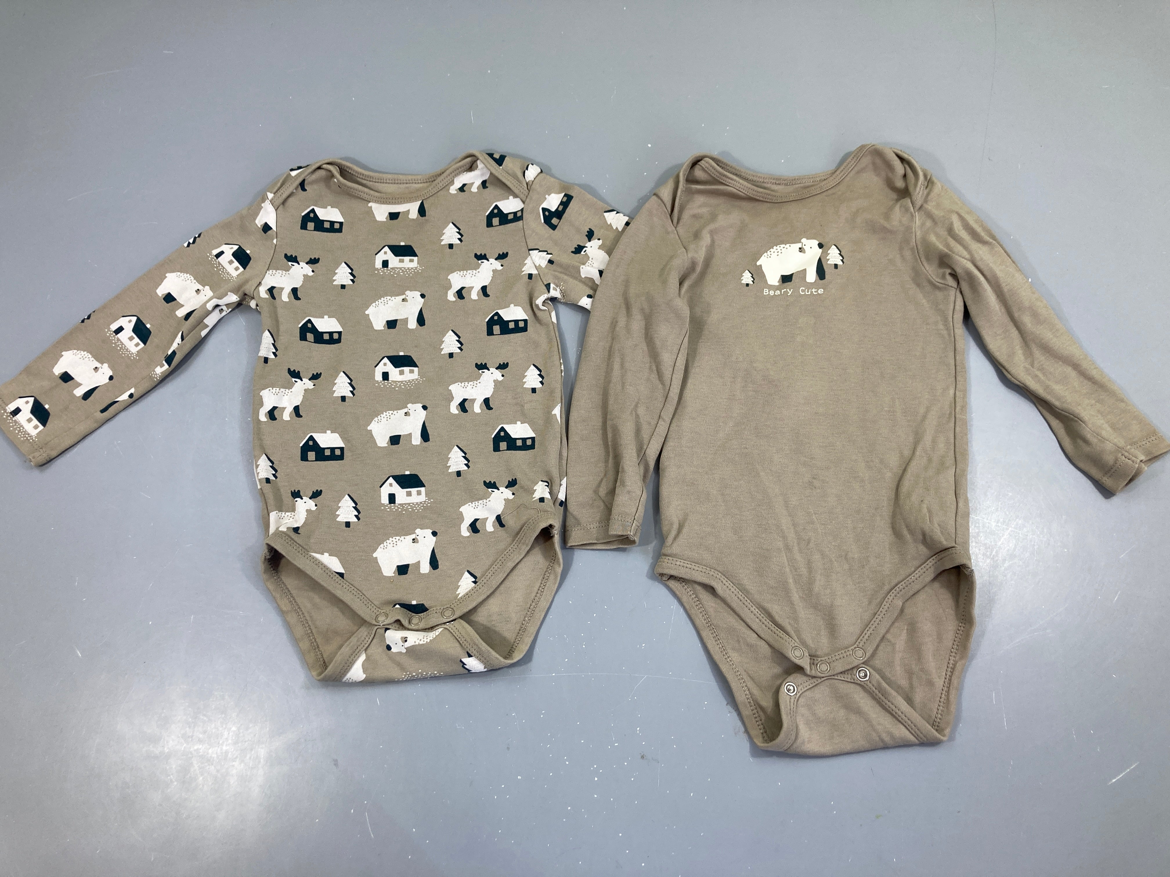 2 Bodies m.l beige ours