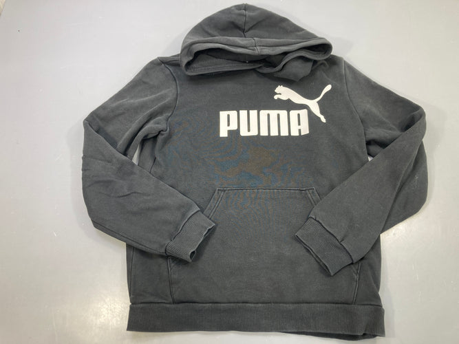 Sweat à capuche gris anthracite délavé, moins cher chez Petit Kiwi