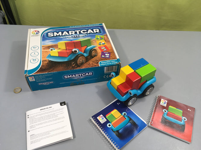 Smart games s.martcar 5x5 4+, complet, moins cher chez Petit Kiwi