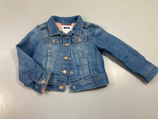 Veste en jean, moins cher chez Petit Kiwi