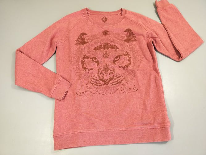 Sweat rouge tête de lion Stanley/Stella, moins cher chez Petit Kiwi