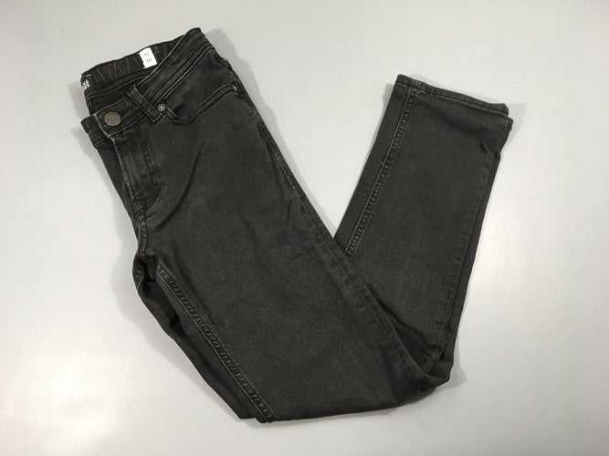 Jeans noir Slim Glenn, étiquette arrière détachée, moins cher chez Petit Kiwi