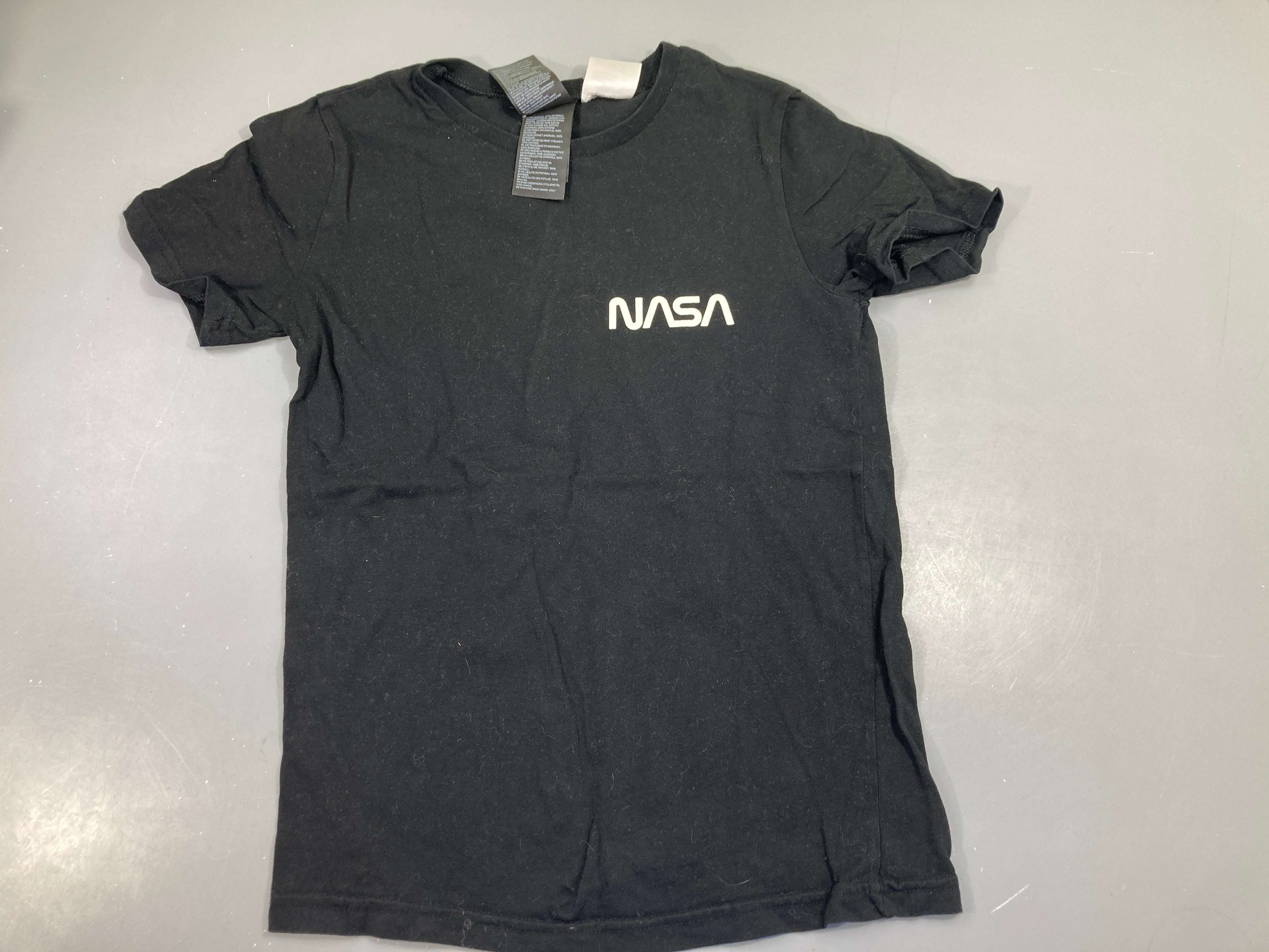 T-shirt m.c noir , nasa