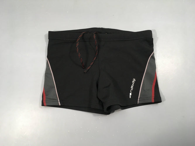 Maillot boxer noir/gris, moins cher chez Petit Kiwi