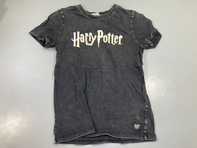 T-shirt m.c noir délavé, H.Potter, moins cher chez Petit Kiwi