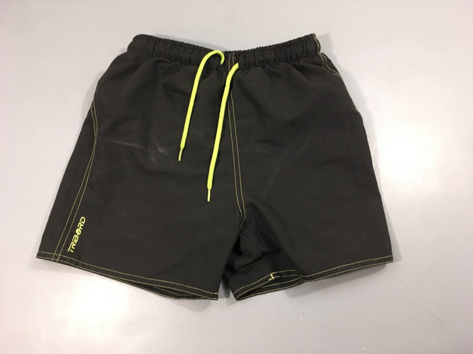 Maillot short noir/anis, moins cher chez Petit Kiwi