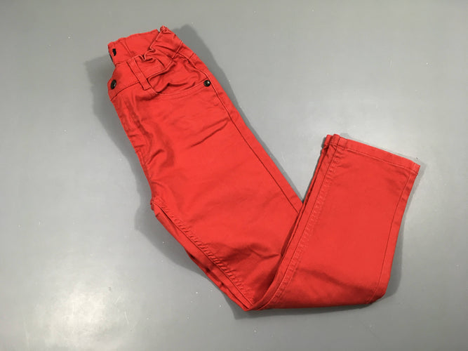 Pantalon denim orange, moins cher chez Petit Kiwi
