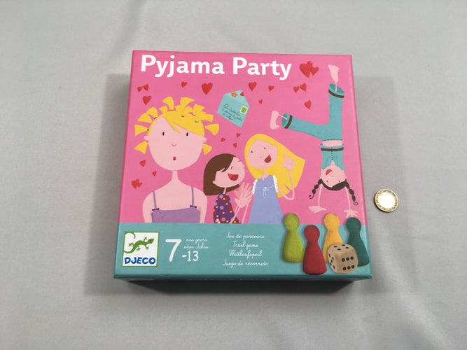 Complet Pyjama Party jeu de parcours, 7-13ans, moins cher chez Petit Kiwi