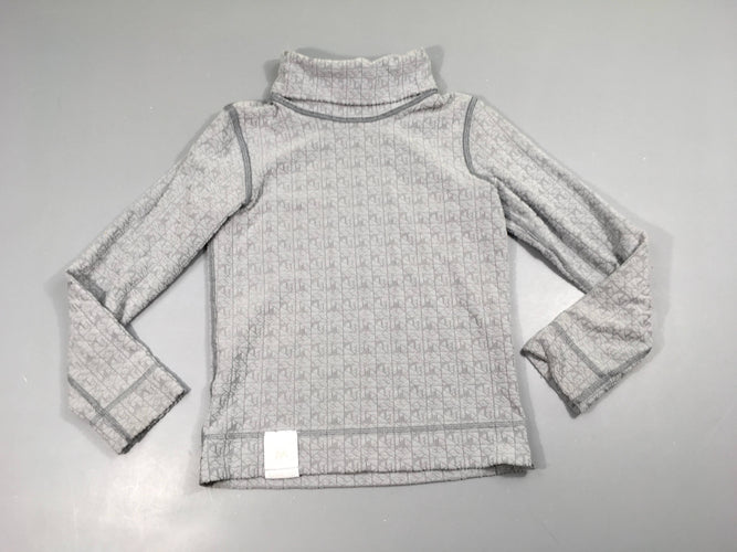 Sous-pull col roulé gris chiné chaud Wed'ze (Ski), moins cher chez Petit Kiwi