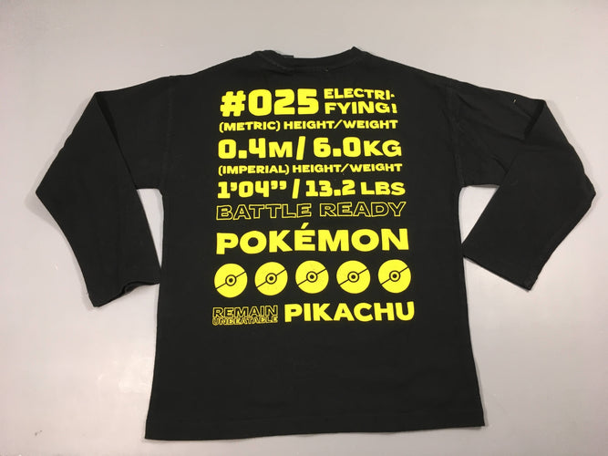T-shirt m.l noir Pokemon, moins cher chez Petit Kiwi