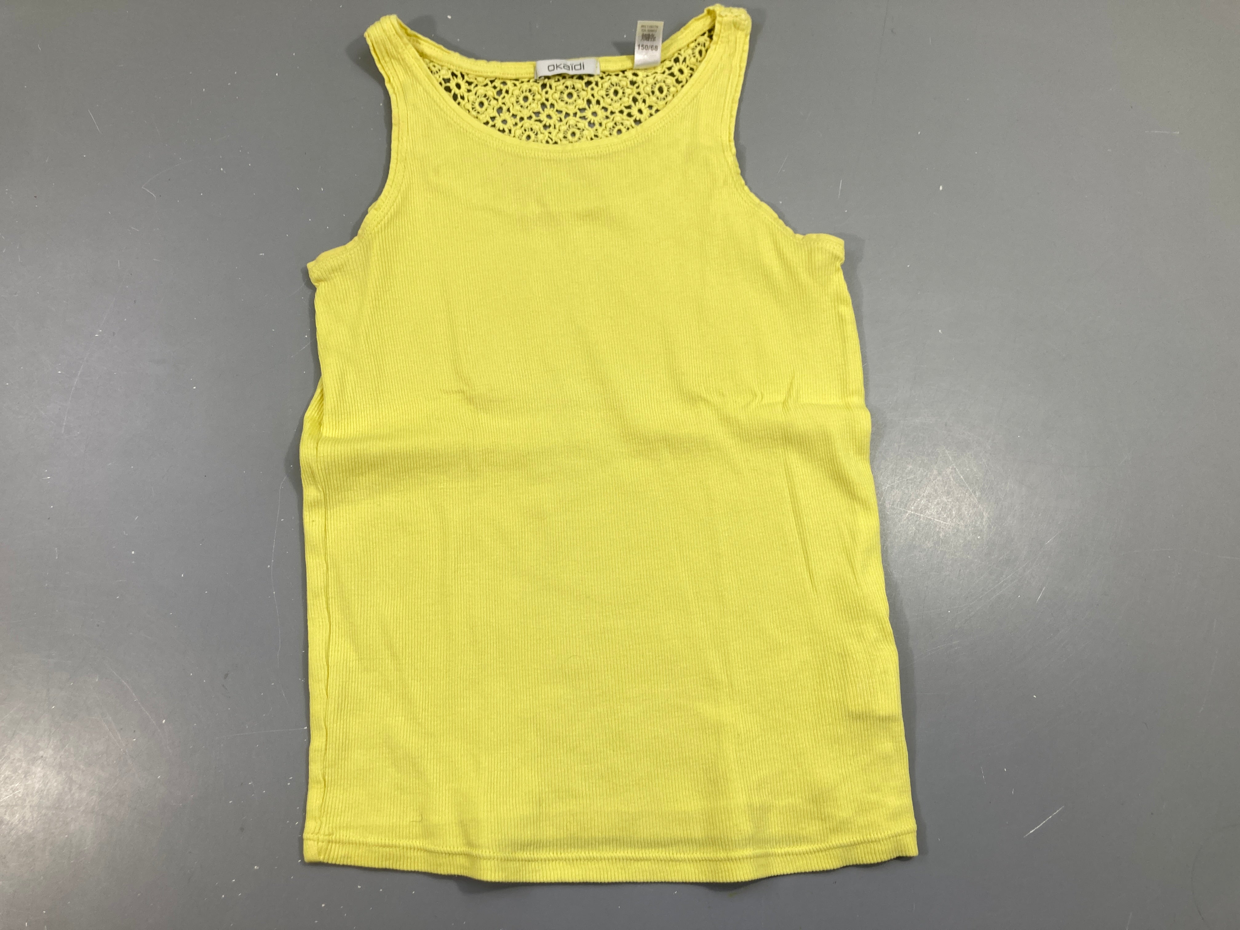 Débardeur jaune