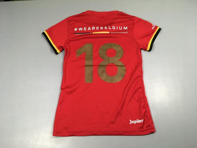 T-shirt m.c maillot de foot rouge Jupiler, moins cher chez Petit Kiwi