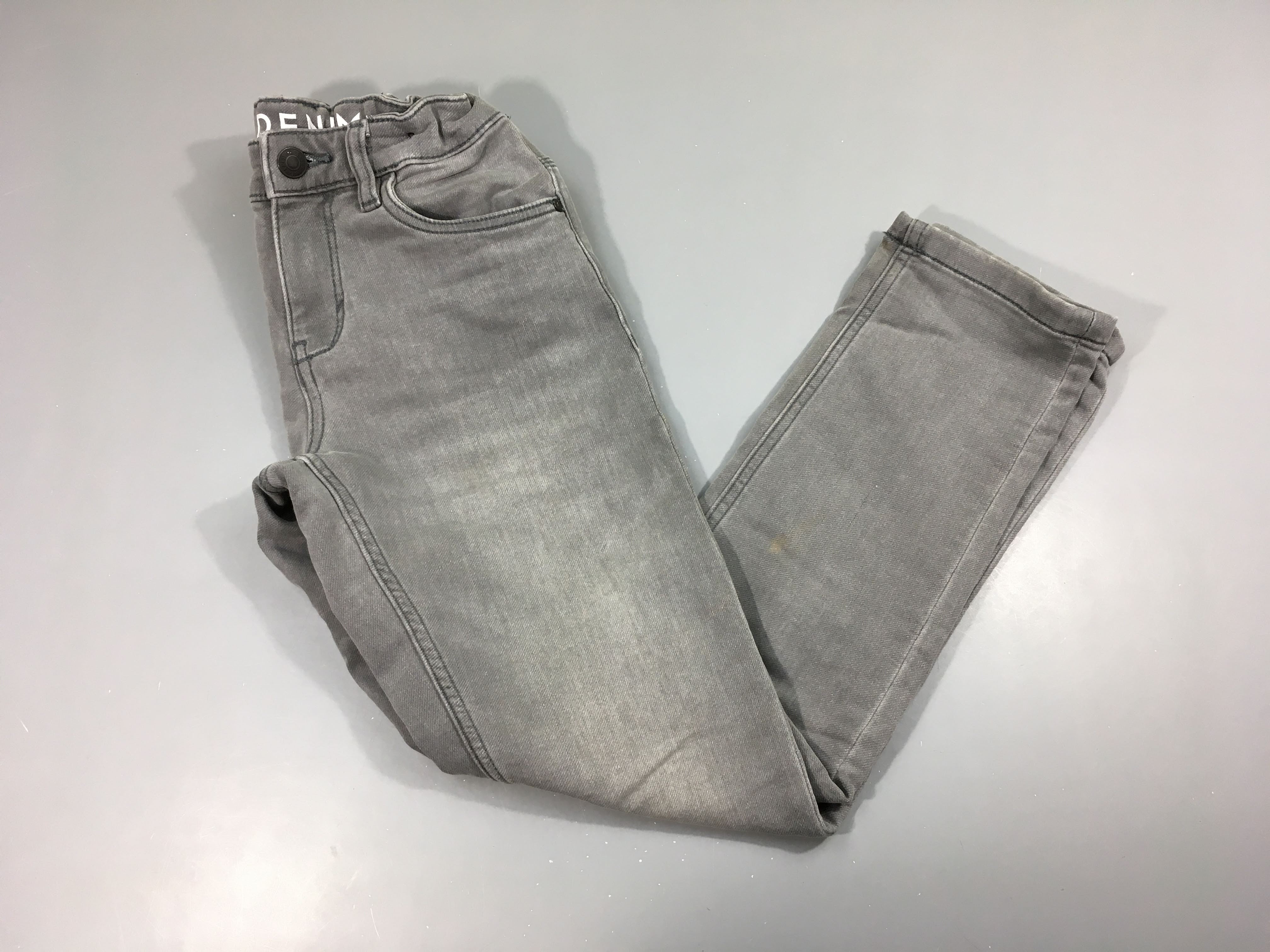 Pantalon Jog Denim soft gris