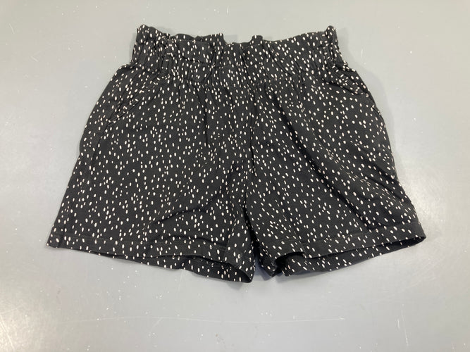 Short noir pois blanc, moins cher chez Petit Kiwi