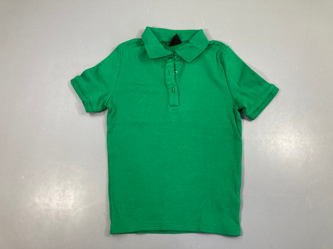 Polo m.c côtes vert, moins cher chez Petit Kiwi
