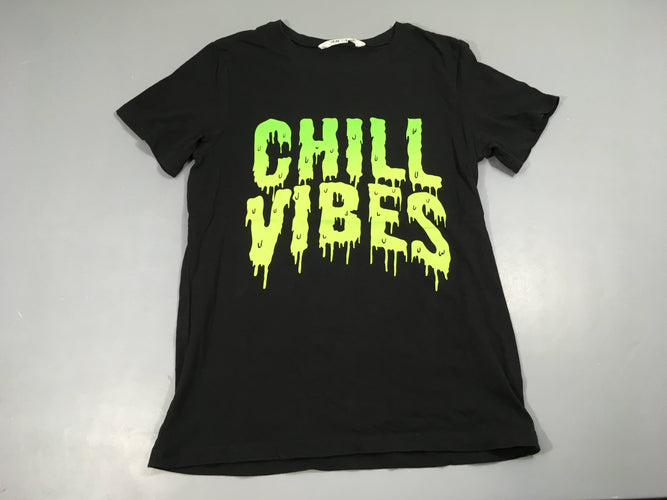T-shirt m.c noir Chill, Halloween, moins cher chez Petit Kiwi