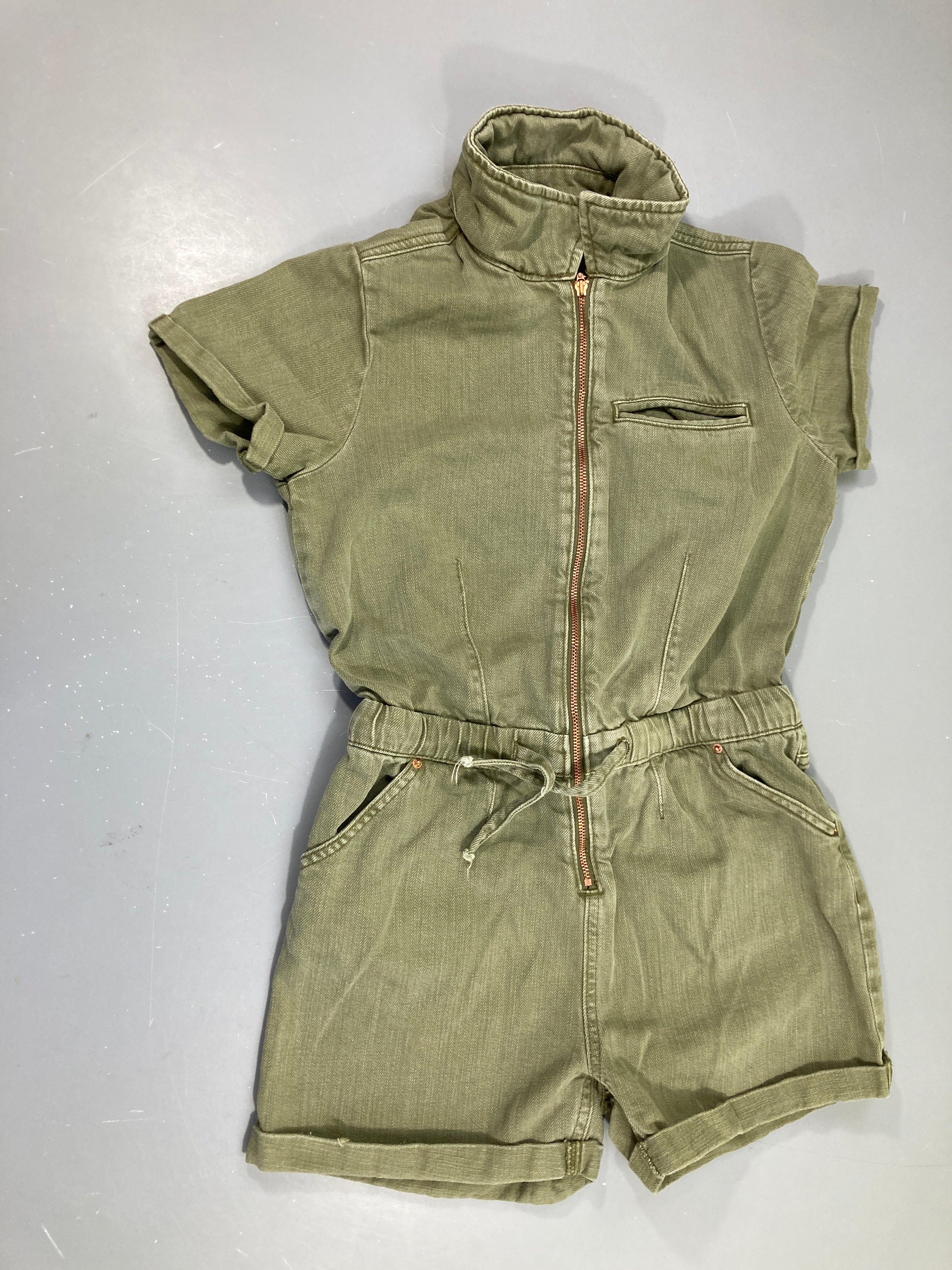 Combishort denim kaki, M&S