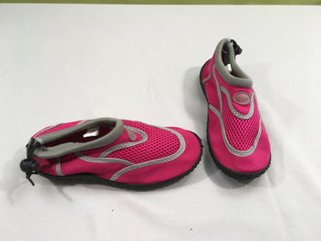 Chaussures d'eau rose vif/gris sport, 33