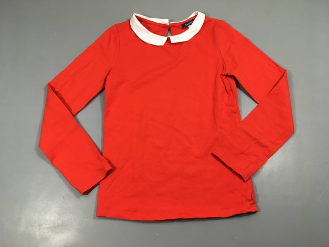 T-shirt m.l rouge col, moins cher chez Petit Kiwi