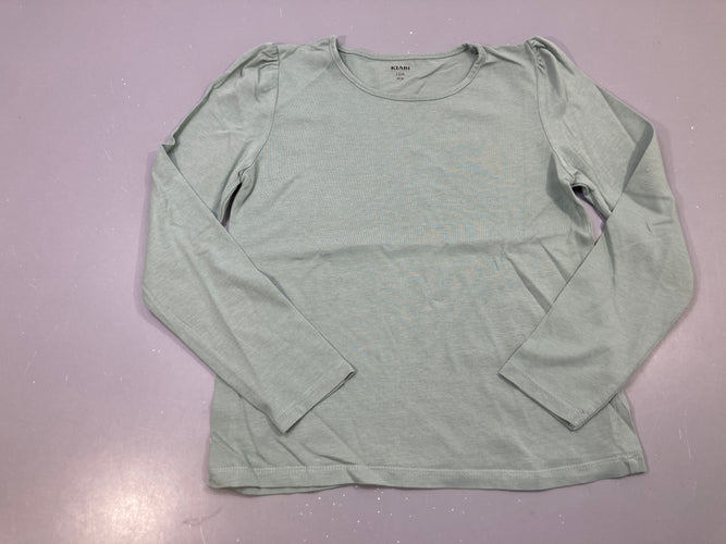 T-shirt m.l vert sauge uni, moins cher chez Petit Kiwi