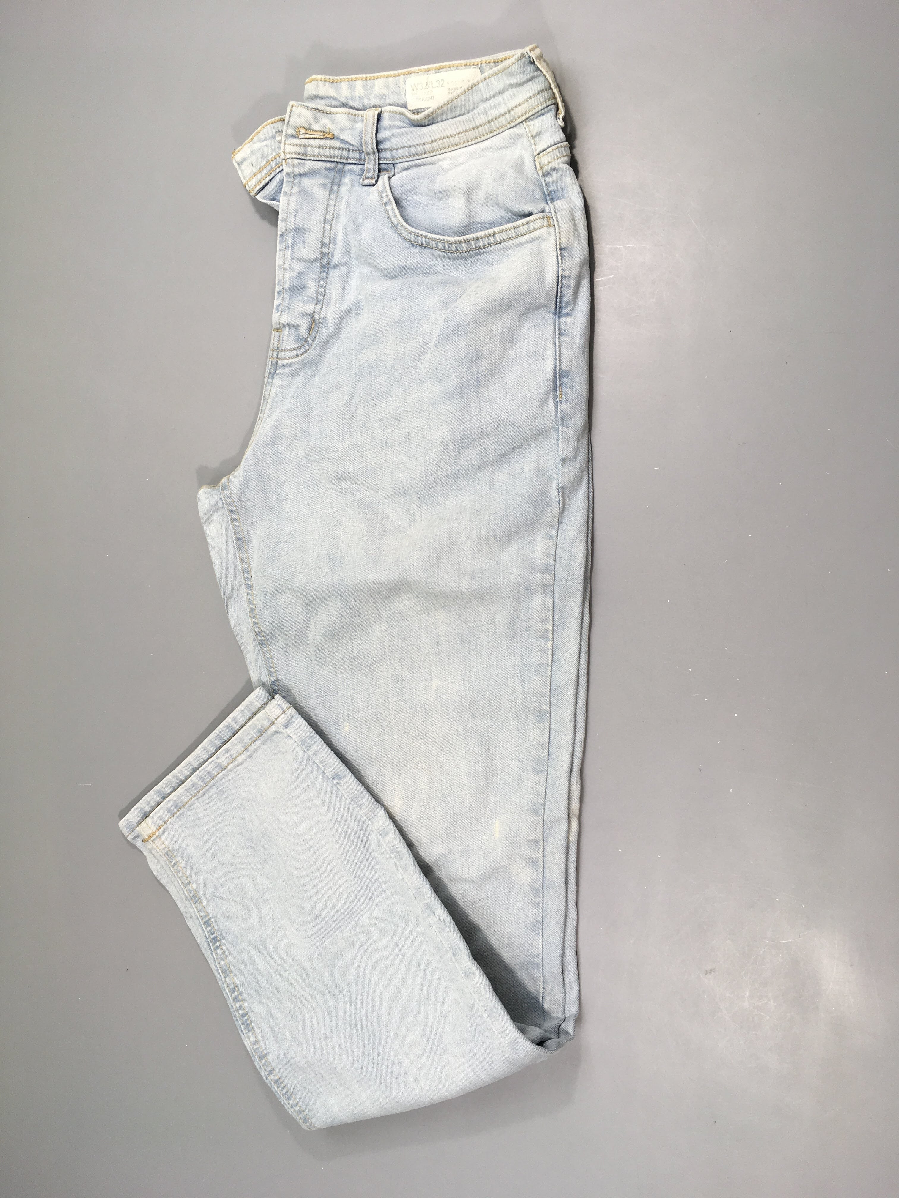 Jeans clair relaxed straight W32 L32