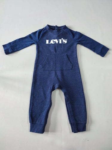 Combinaison m.l coton piqué bleu marine manches jersey "Levi's, moins cher chez Petit Kiwi