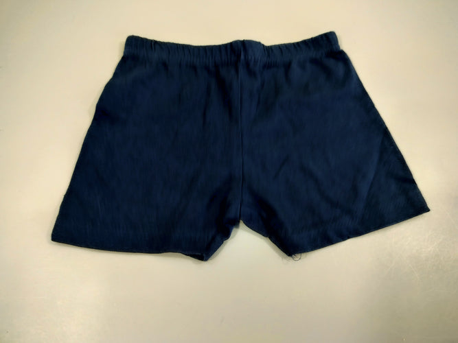 Short jersey bleu marine, moins cher chez Petit Kiwi