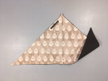 Foulard beige tête de mort baby ness