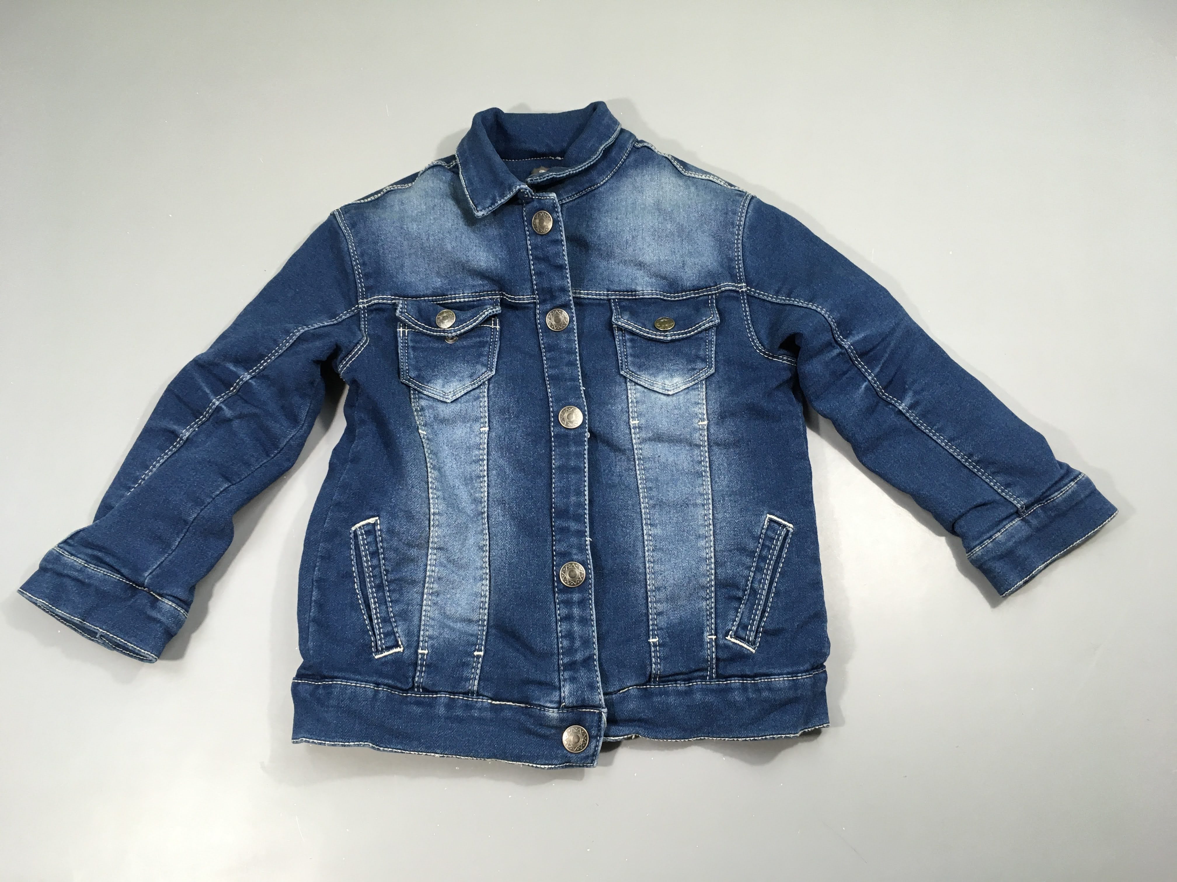 Veste denim doublée softy