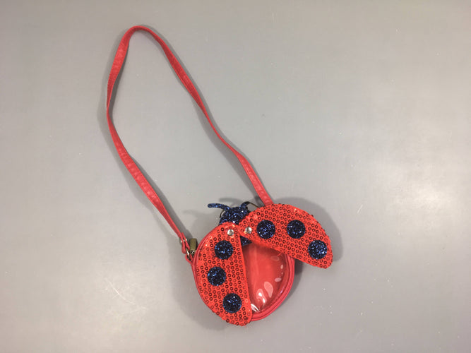 Petit sac rouge coccinelle, moins cher chez Petit Kiwi
