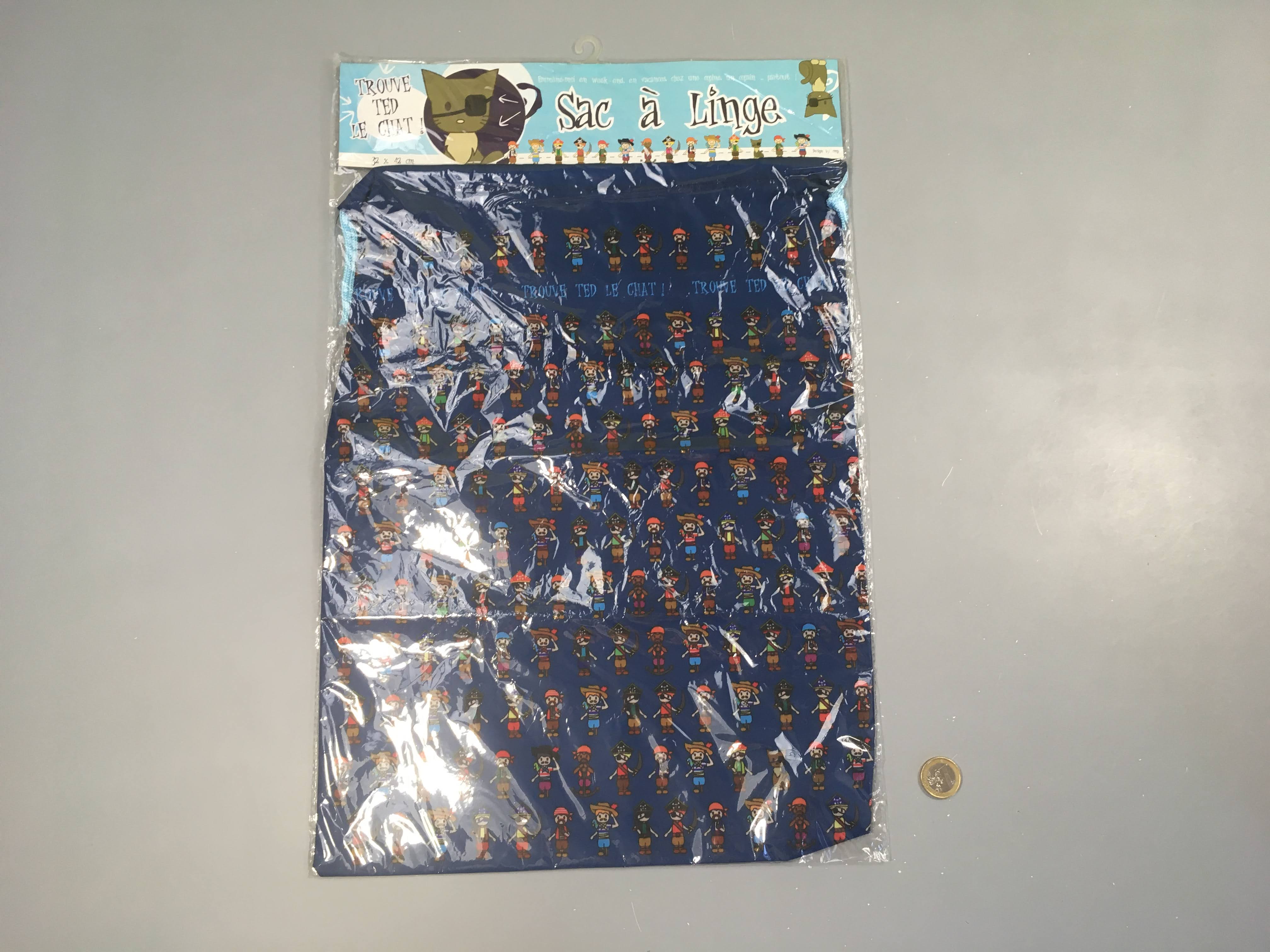 NEUF sac à linge personnages