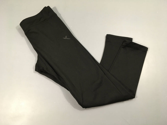 Legging épais de gymn noir Domyos, moins cher chez Petit Kiwi