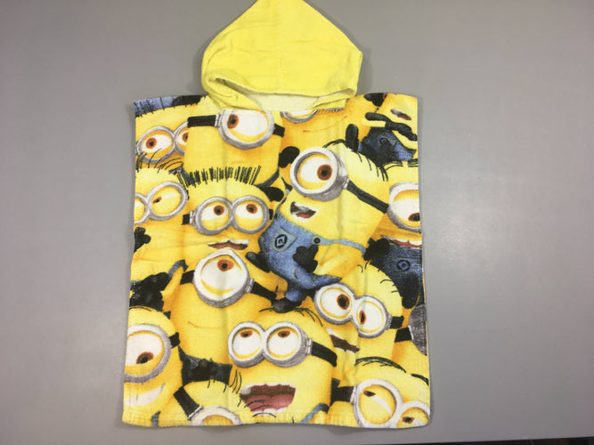 Cape de bain Minions, moins cher chez Petit Kiwi